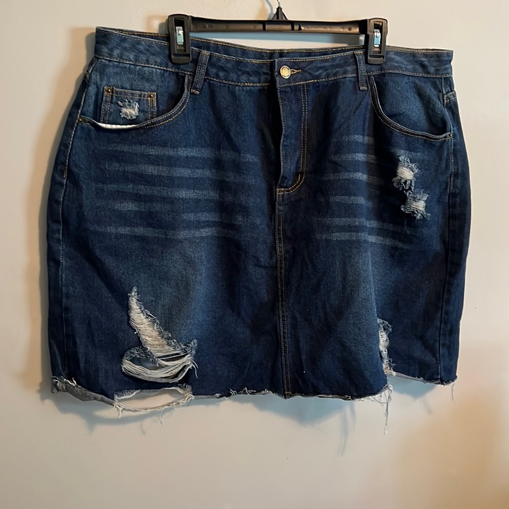 Jean Mini Skirt